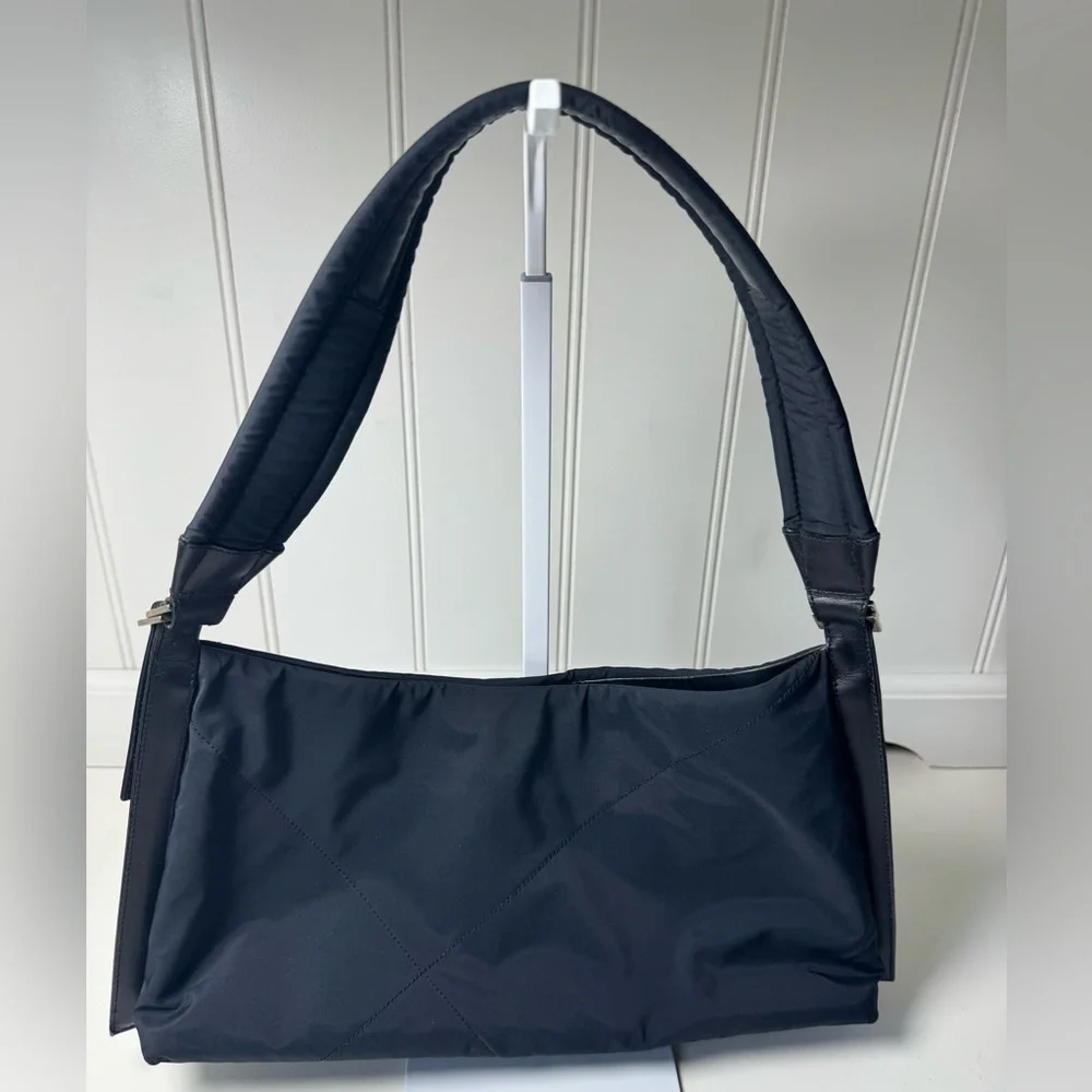 Salvatore Ferragamo Women’s Nylon One Shoulder Bag Black